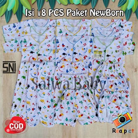 Salwa Baby Kwalitas Premium Pcs Paket Lahiran Baju Celana Bayi