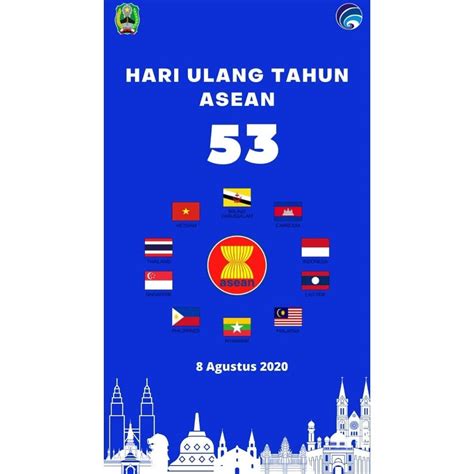 Selamat Hari Ulang Tahun Asean Ke 53 8 Agustus 2020 Dinas Komunikasi