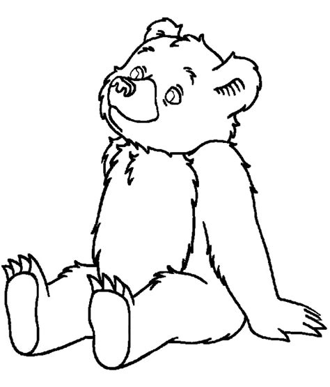 Little Bear Coloring Pages - Coloring Home