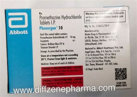 Phenergan Promethazine Hydrochloride Tablets At Rs Stripe In Bardoli