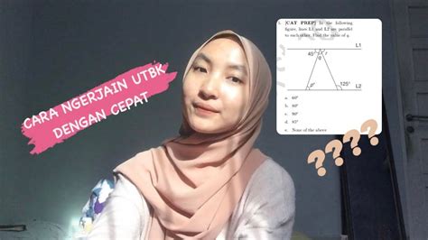 Cara Cepat Mengerjakan Soal Tps Utbk Youtube