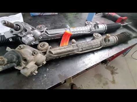 Mercedes W E Power Steering Rack And Pinion Replacement