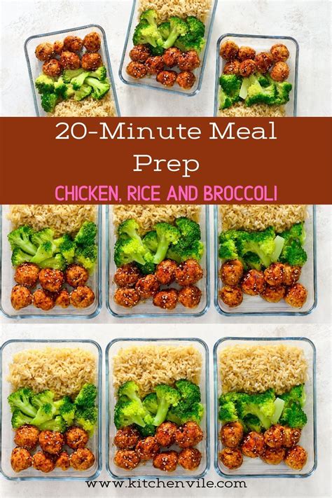 Chicken Rice And Broccoli Meal Prep Tia Reed