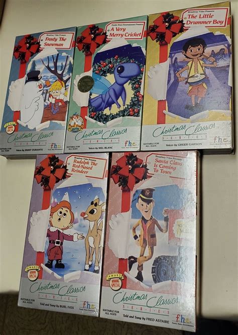 Family Home Entertainment Christmas Classics Series Vhs