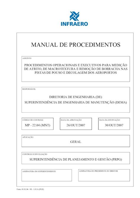 PDF MANUAL DE PROCEDIMENTOS Portal Infraerolicitacao Infraero Gov