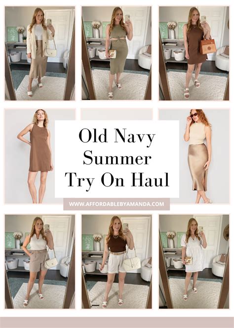 Old Navy Summer Try On Haul Affordable By Amanda