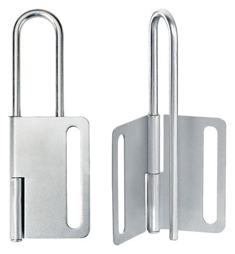 GRAINGER APPROVED Lockout Hasp Heavy Duty Lockout Hasp Style Steel