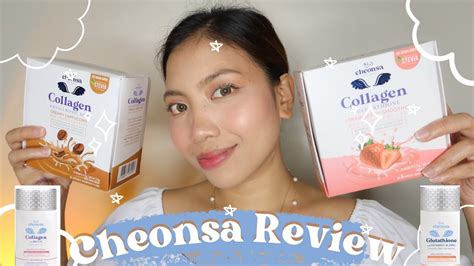 CHEONSA SUPPLEMENTS COLLAGEN GLUTATHIONE DRINKS HONEST REVIEW