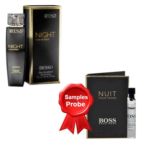 Jfenzi Desso Night Parfum Probe Hugo Boss Nuit Femme Parfum De