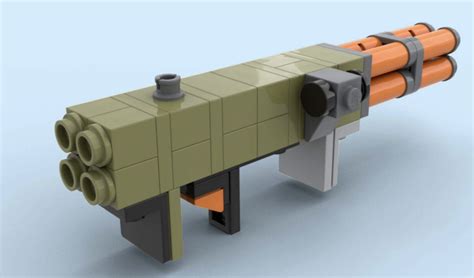 LEGO MOC M202 Rocket Launcher by CoOlMaNGo | Rebrickable - Build with LEGO