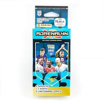 Fifa 365 Adrenalyn XL 2023 Blister Panini 24 Karty 1 Karta Limitowana