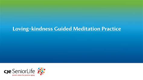 Loving Kindness Guided Meditation Practice Youtube