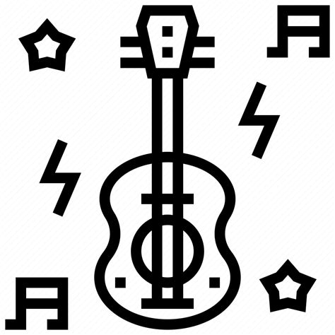 Acoustic Guitar Instrument Music String Icon Download On Iconfinder