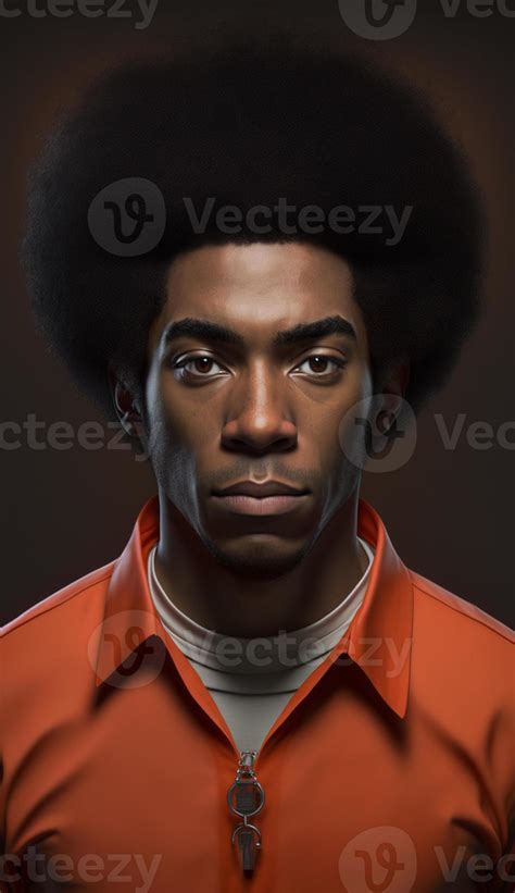 Ultra Realistic 3d Illustration Of A Black Skinned Afro Haired Adult