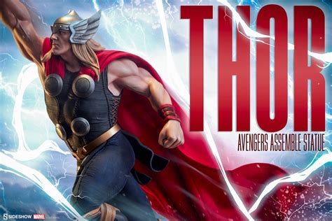 Thor Avengers Assemble Statue By Sideshow