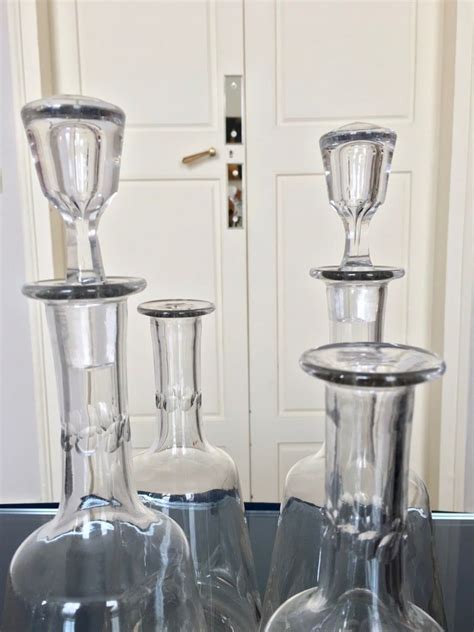 Proantic: Pairs Of Crystal Decanters