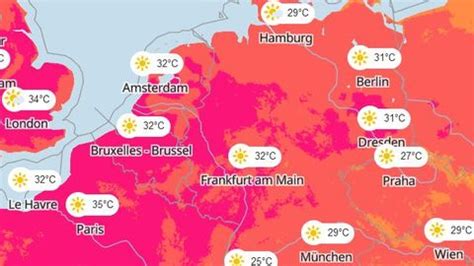 Unwetter Karte Zeigt Wo Gerade Gewitter Und Starkregen Aufziehen