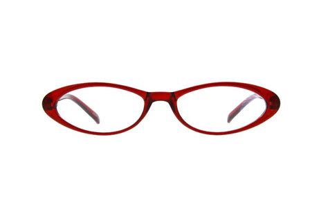 Red Oval Glasses 223618 Zenni Optical Eyeglasses Oval Glasses