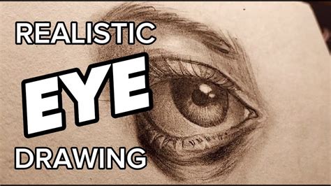 How I Draw Realistic Eye With Simplified Steps Beginner Friendly