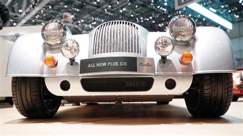 Morgan Plus Six Debuts With New Platform, 335-HP BMW Inline-Six