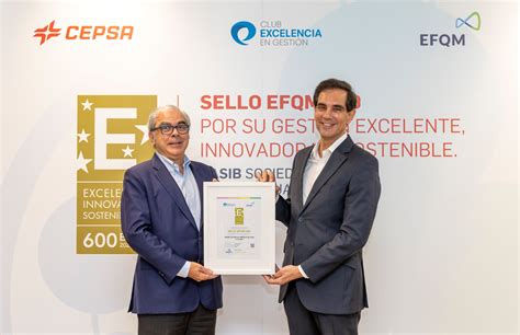 Cepsa única energética española en obtener el Sello EFQM 600 para su