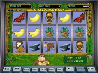 Бесплатные игровые автоматы Crazy Monkey - играть в Обезьянки онлайн