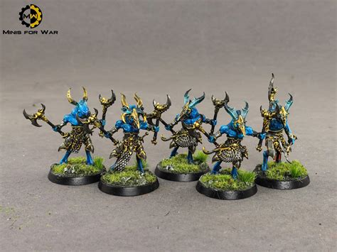 40k Thousand Sons Display Magnus Minis For War Painting Studio