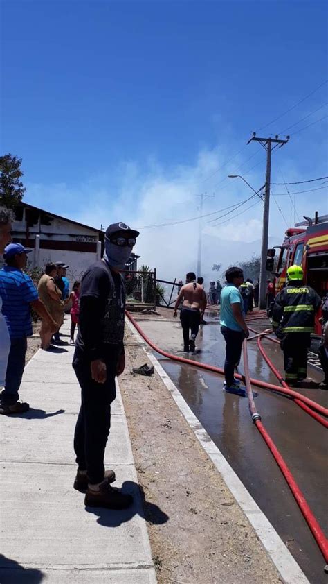 Incendio Afecta A Viviendas De El Palqui Mi Radio