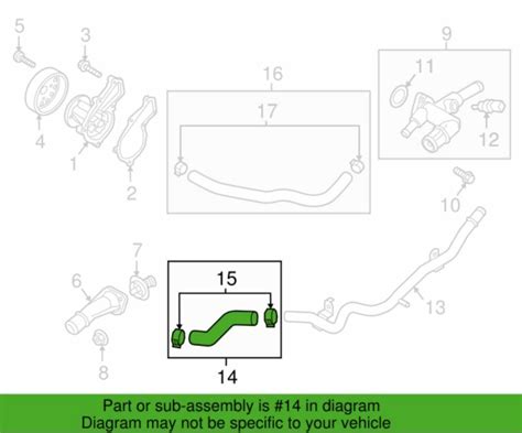 GENUINO MANGUERA SUPERIOR RADIADOR PARA 2016 2020 HYUNDAI TUCSON OE