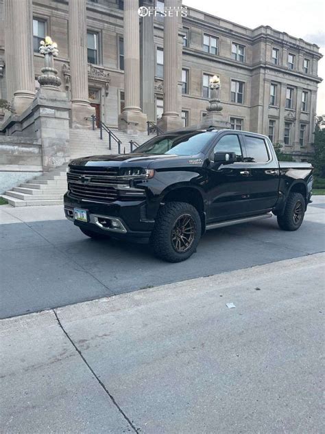 2020 Chevrolet Silverado 1500 With 20x10 18 Fuel Rebel 6 And 285 60R20