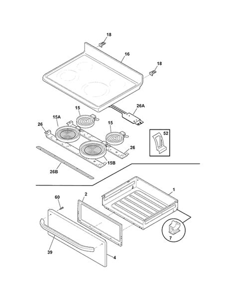 Frigidaire CFEF3048LSM Range Partswarehouse