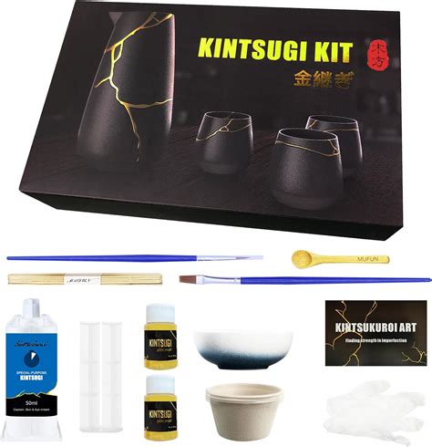 Kintsugi Repair Kit Repair Your Meaningful Pottery With Gold Powder