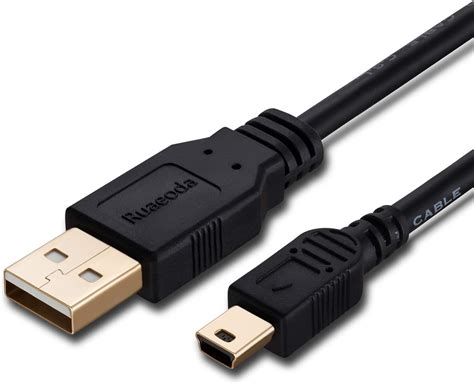 Mini Usb Cable Ft Ruaeoda Usb Type A To Mini Pin B Cable Male