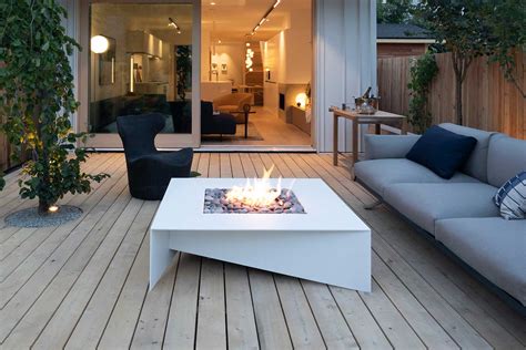 Fold Outdoor Fire Table Modern Fire Pits By Paloform Us