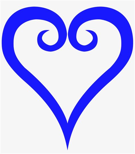 Open Kingdom Hearts Heart Symbol Free Transparent Png Download Pngkey