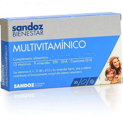 Multivitamínico Adulto Sandoz Bienestar