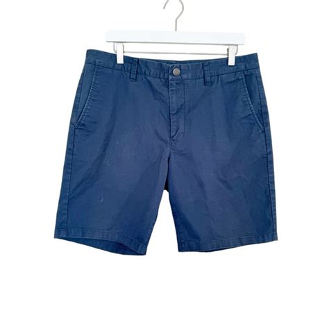 Bonobos Shorts Bonobos Washed Chinos Shorts Dark Blue Cotton Inch