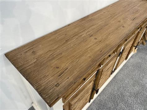 DER TISCHONKEL Sideboard Aus Recycelten Teakholz Kloster