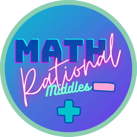 Math Rational Middles Teaching Resources Teachers Pay Teachers