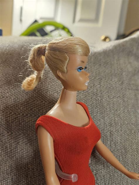Vintage Ash Blonde Swirl Ponytail Barbie WHITE LIPS JAPAN Stamped Georgous Etsy