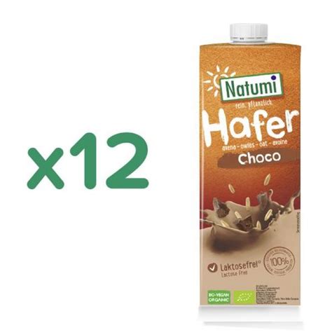 Pack X Bebida De Avena Choco Bio Natumi L En Planeta Huerto