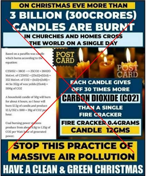 Fact Check On Air Pollution Caused By Firecrackers Candles Cause More