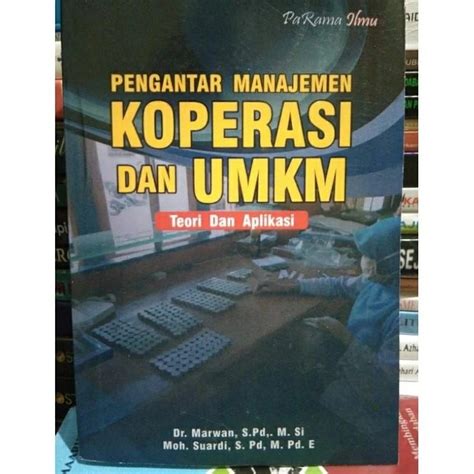 Jual Pengantar Manajemen Koperasi Dan Umkm Teori Dan Aplikasi By