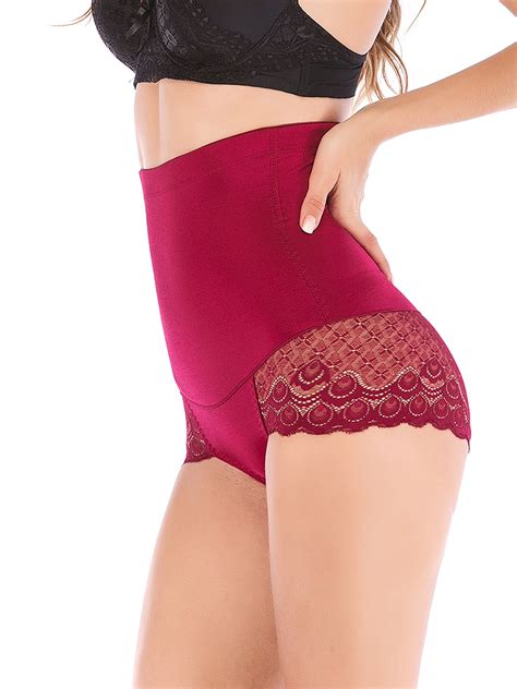 DODOING DODOING Seamless Lace Body Underwear Tummy Control Shapwear