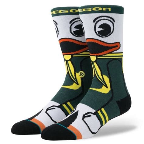 Stance Oregon Ducks Mascot Socks Large In 2021 Fancy Socks Stance