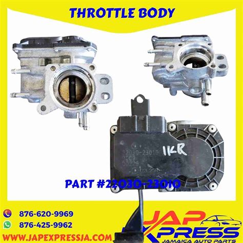 1KR FE THROTTLE BODY FOR TOYOTA YARIS 22030 23010 Jamaica Auto Parts