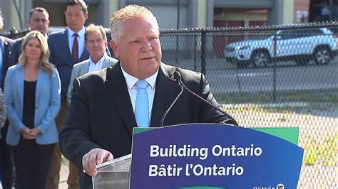 Watch Full Press Conference From Ont Premier Doug Ford Reversing Greenbelt Development Plan