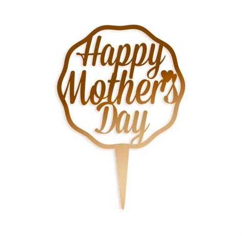 Happy Mothers Day Cake Topper Furniture Home Living Kitchenware