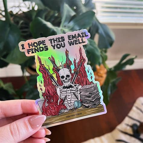 skeleton sticker etsy