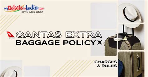 Qantas Extra Baggage Allowance Limit Charges And Rules